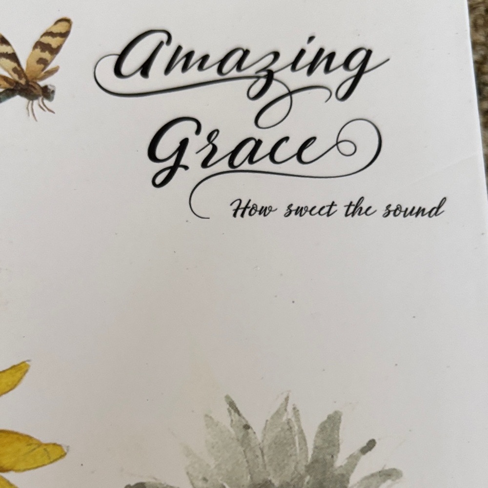 NWT Amazing Grace Sunflower Spiral Notebook - Picture 4 of 7